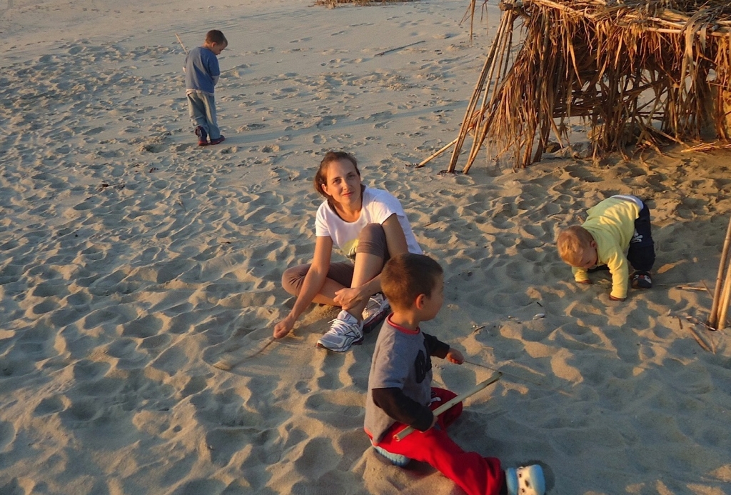 Rania and her children