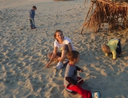 Rania and her children